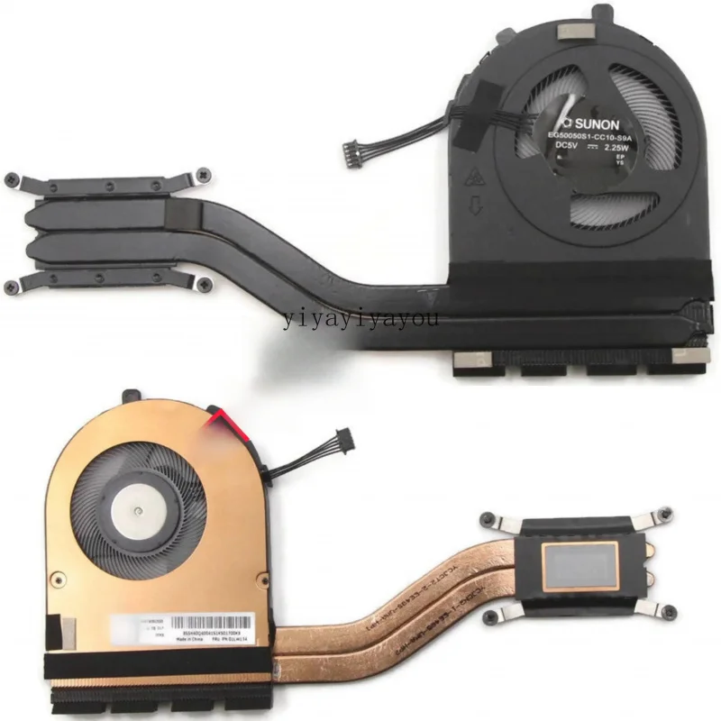Nuevo ventilador de refrigeración de CPU UMA Original, disipador de calor, radiador, enfriador para Lenovo ThinkPad E495 E595, portátil 02DL861 02DL862