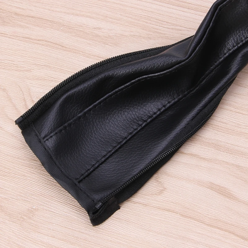 1 Pair Waterproof Leather Zipper Baby Stroller Handle Protective Covers Pram Armrests Cover for yoyaplus Stroller Accessories