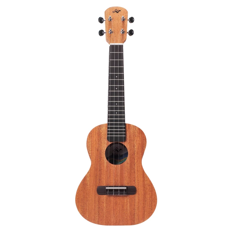 TOM Concierto Ukelele Principiante Caoba 23 Pulgadas Ukelele Kit Gig Bag Correa Nylon Cuerda N-520C PROTuner Picks