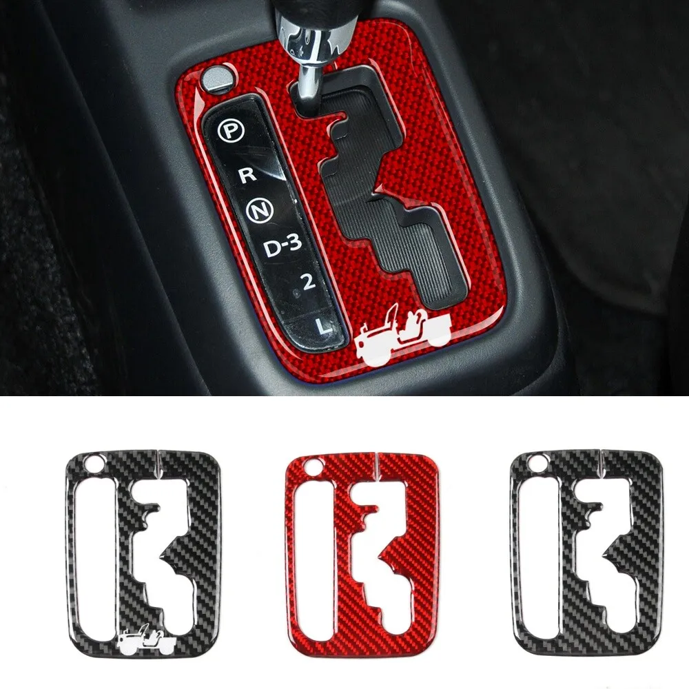 

Наклейка на панель переключения передач из углеродного волокна для Suzuki Jimny 2007-2017