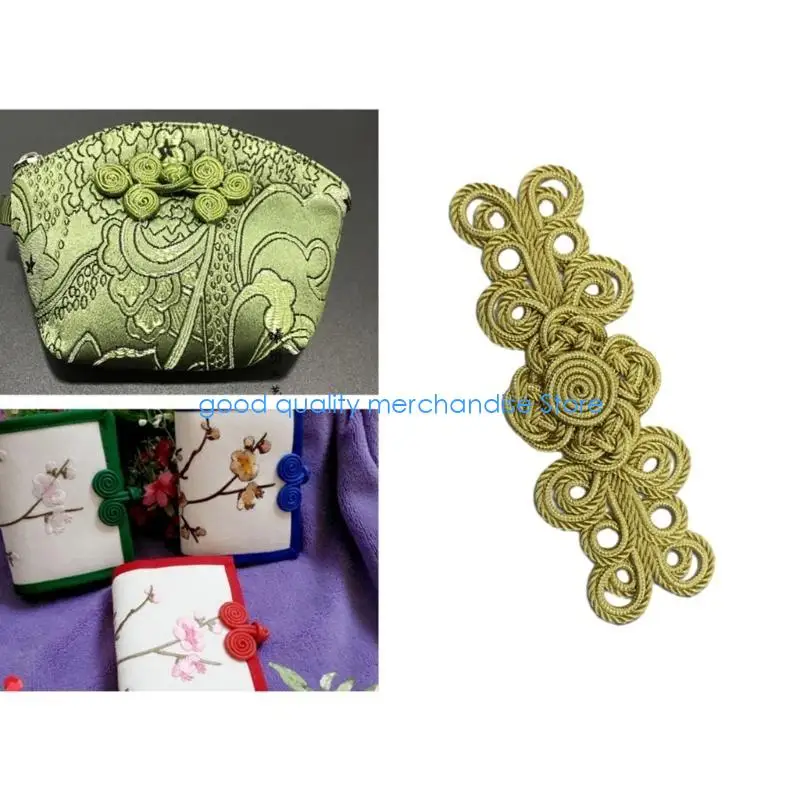 

Y5JD Oversized Button for Chinese Traditional Clothing Handcraft Accessories