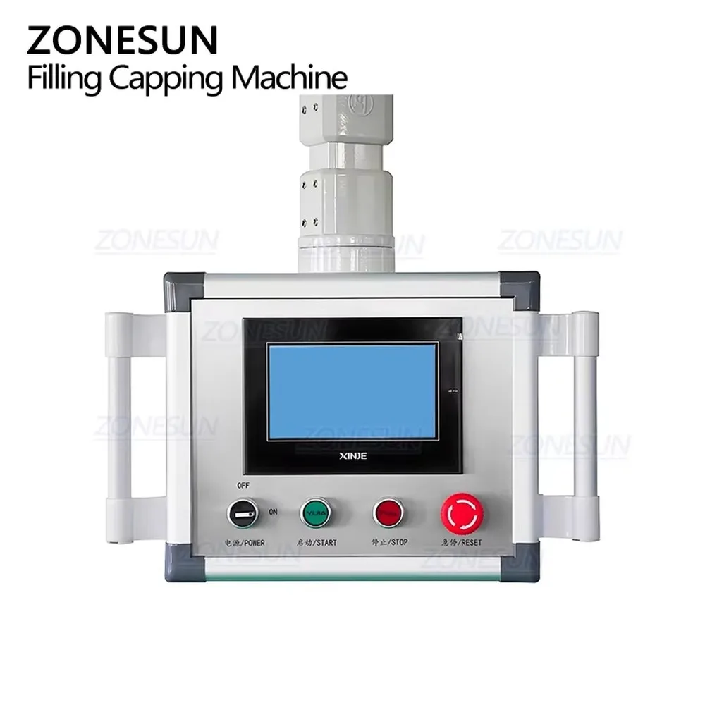 ZONESUN ZS-QW6A Full Automatic 3 in 1 Rotary Aerosol Can Filling and Capping Machine Gas Bag on Valve