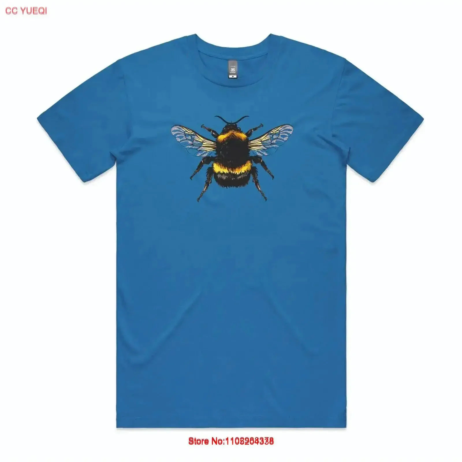 

Футболка Bee DTG, 8 цветов, винтажная футболка DTF Transfer Bees, слегка мягкая, удобная, унисекс, модная, универсальная