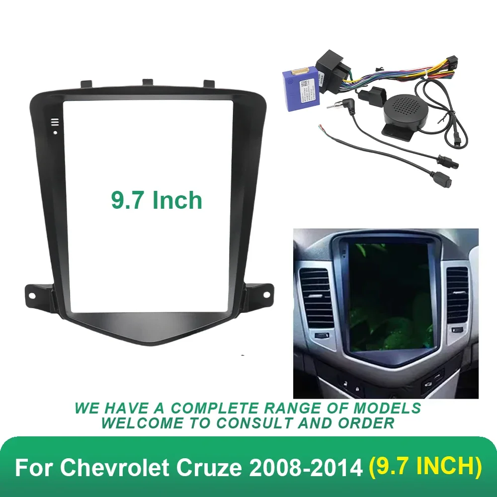 

9.7 Inch for Chevrolet Cruze 2008-2014 Install Trim Panel Kit Fascia Panel Car Radio Multimedia Video Player Navigaion Frame