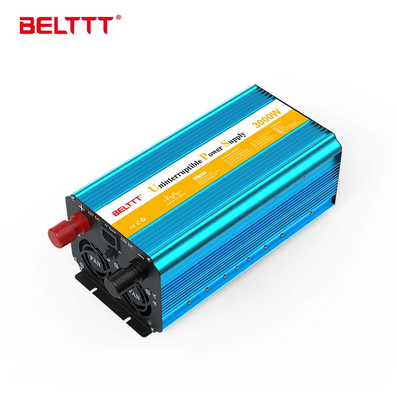 1000W 2000W 3000watt UPS Backup Battery Charger Pure Sine Wave Inverter 12V DC TO AC 220V Car Power Inverter Converter Charge