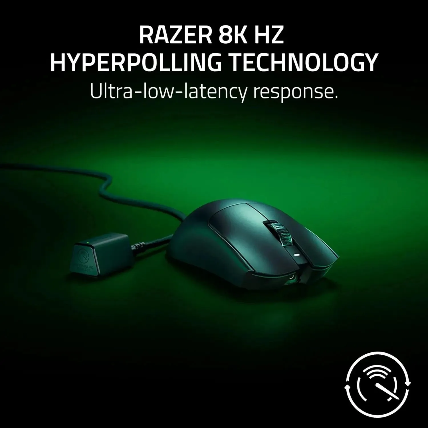 Razer Viper V3 Pro Wireless Esports Gaming Mouse:Symmetrical 55g Lightweight 8K Polling Gen3 Optical Switches 95 Hr Battery