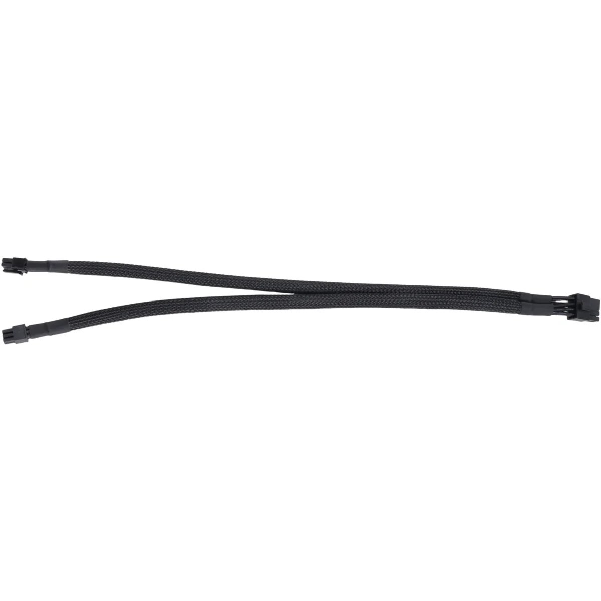 A52TDual Mini 6 Pin to 8 Pin PCI Express Video Card Power Adapter Sleeved Cable for Mac Pro Tower/Power Mac G5 15-Inches