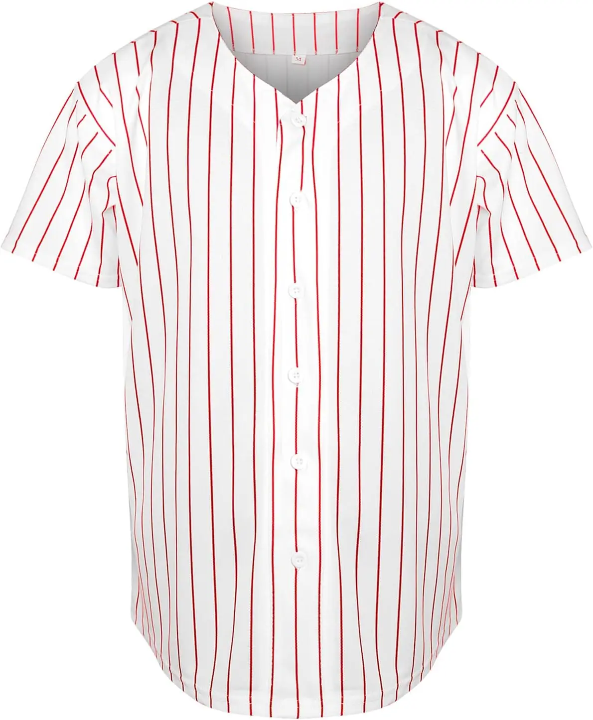 Blank Plain Hip Hop Hipster Baseball Jersey Button Down Shirts Sports Uniforms Men Women Jersey