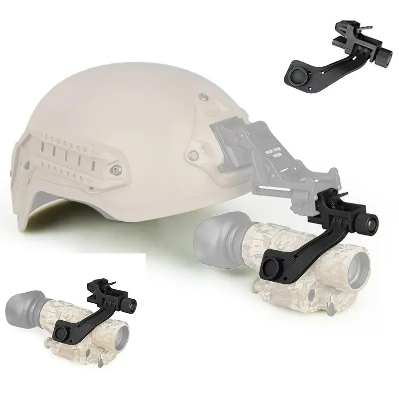 

Outdoor Tactical POM J Arm Bracket Tactical Metal Mount J arm for AN/PVS-14