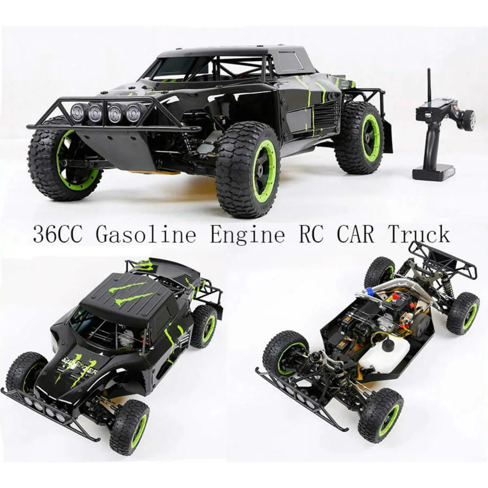 

1/5 ROFUN WLT 4WD GT3B 2.4G LED Screen Three-channel Remote Control 36CC Gasoline Engines for ROVAN LT Rc Car