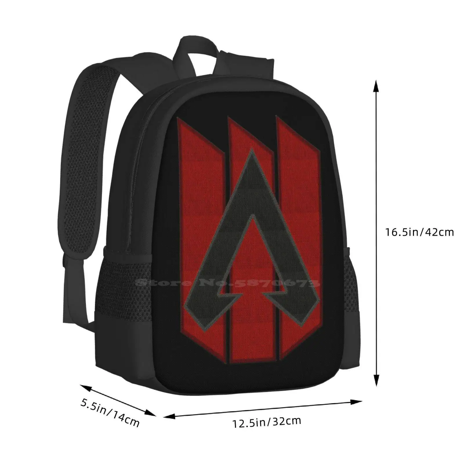 Apex Legenden Logo Patch | Apex Legenden gestickt Patch Stil Mode Muster Design Reise Laptop Schule Rucksack Tasche Apex