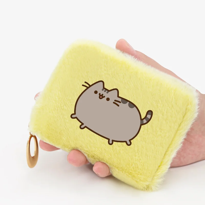 

Cute Pusheens Wallet for Women Clutch Bag Girl Anime Popular Kawaii Travel and go to school Coin Purse ID Card Holder Pocketbook