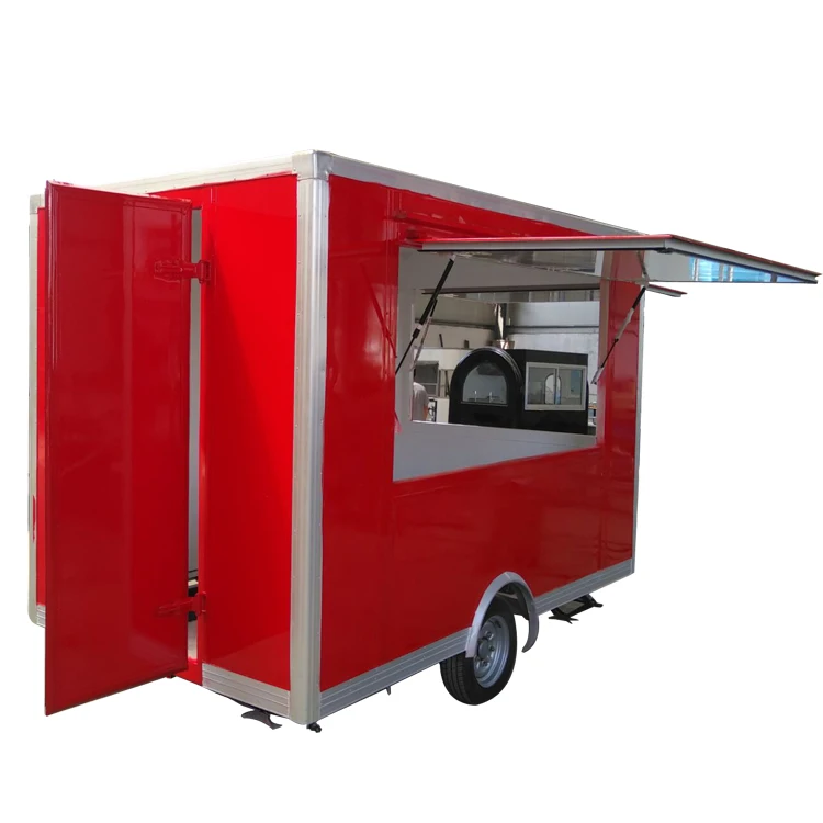 Commercial Mobile Coffee Food Truck Mobile Street Food Traile  For Sale  USA