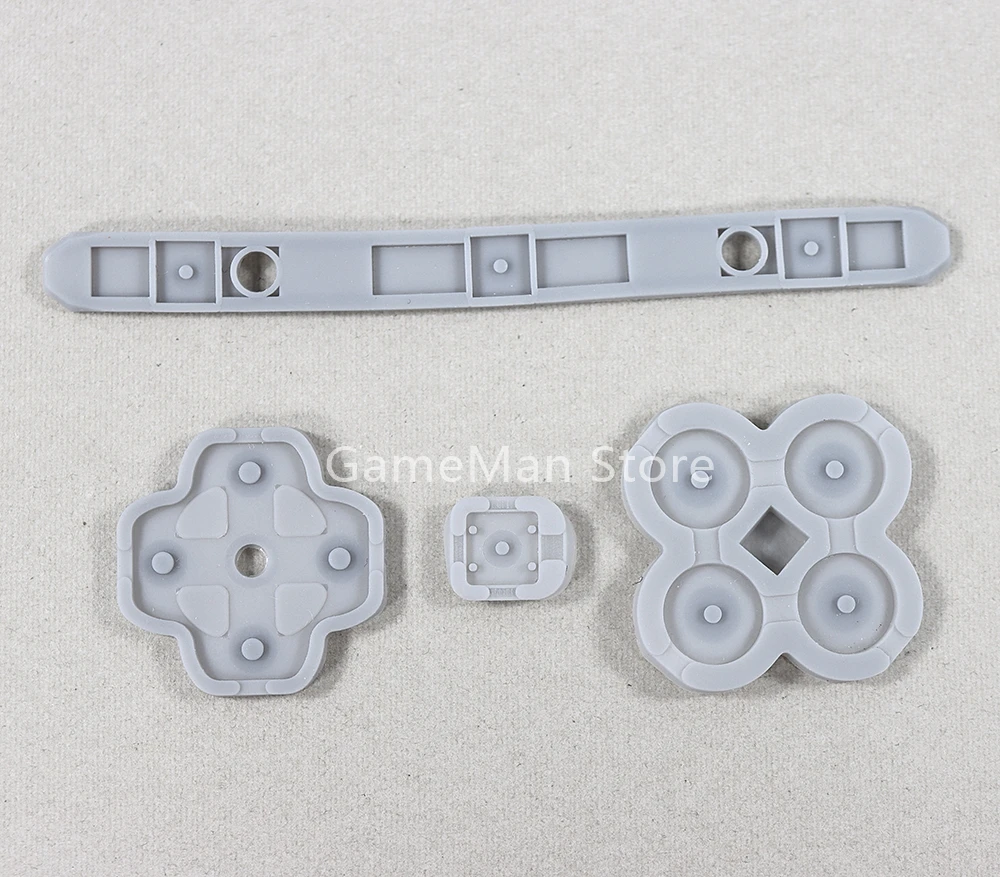 100 zestawów/partia dla 3DSXL 3DSLL silikonowy przycisk przewodzący gumowy d-pad dla 3DSXL/LL