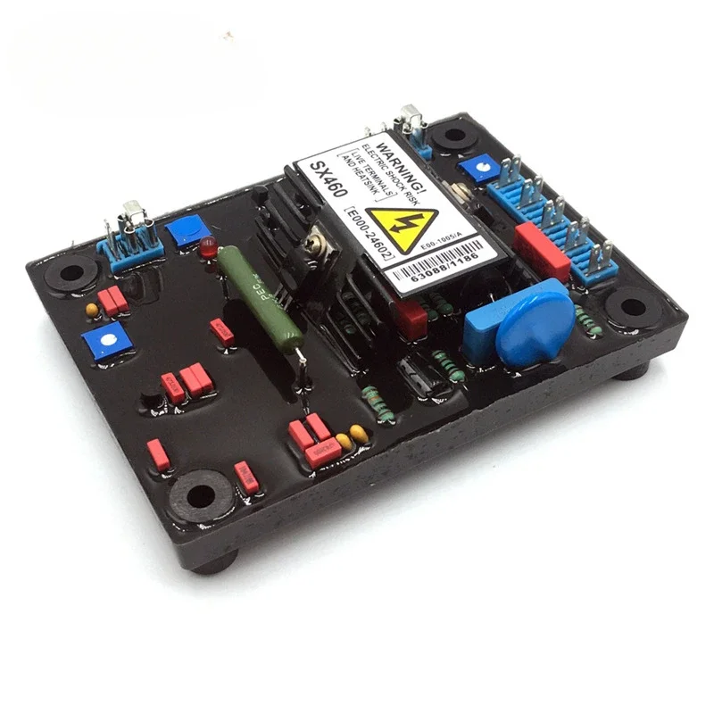 

SX460-A Generator Set Excitation Voltage Regulator Red Capacitor Soft Rubber Pressure Plate