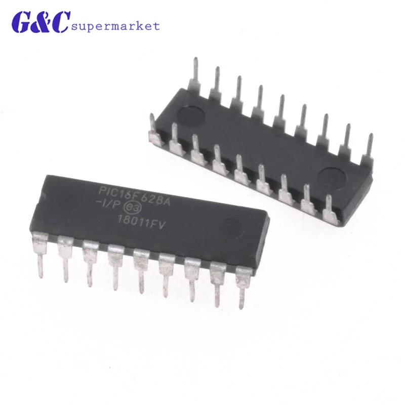 

5pcs PIC16F628A-I/P PIC16F628AIP PIC16F628A 16F628A DIP18 In Stock