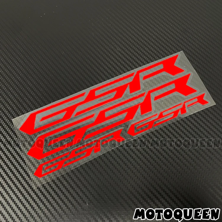 

4X Motorcycle Wheels Rims Fairing Fender Helmet Fuel Tank Logo Vinyl Decals Stickers For Suzuki GSR 600 750 150 250 400 1000