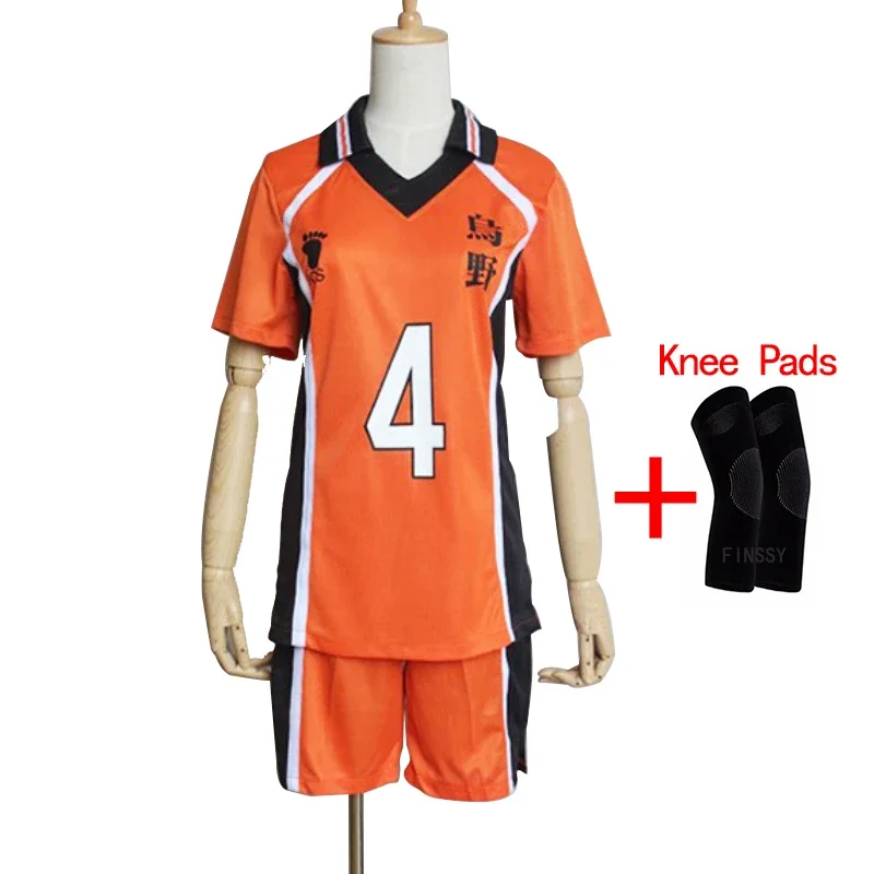 Anime Karasuno High School Haikyuu Cosplay Costume High School Student Volleyball Basketball Sportswear Adult Summer Clothes