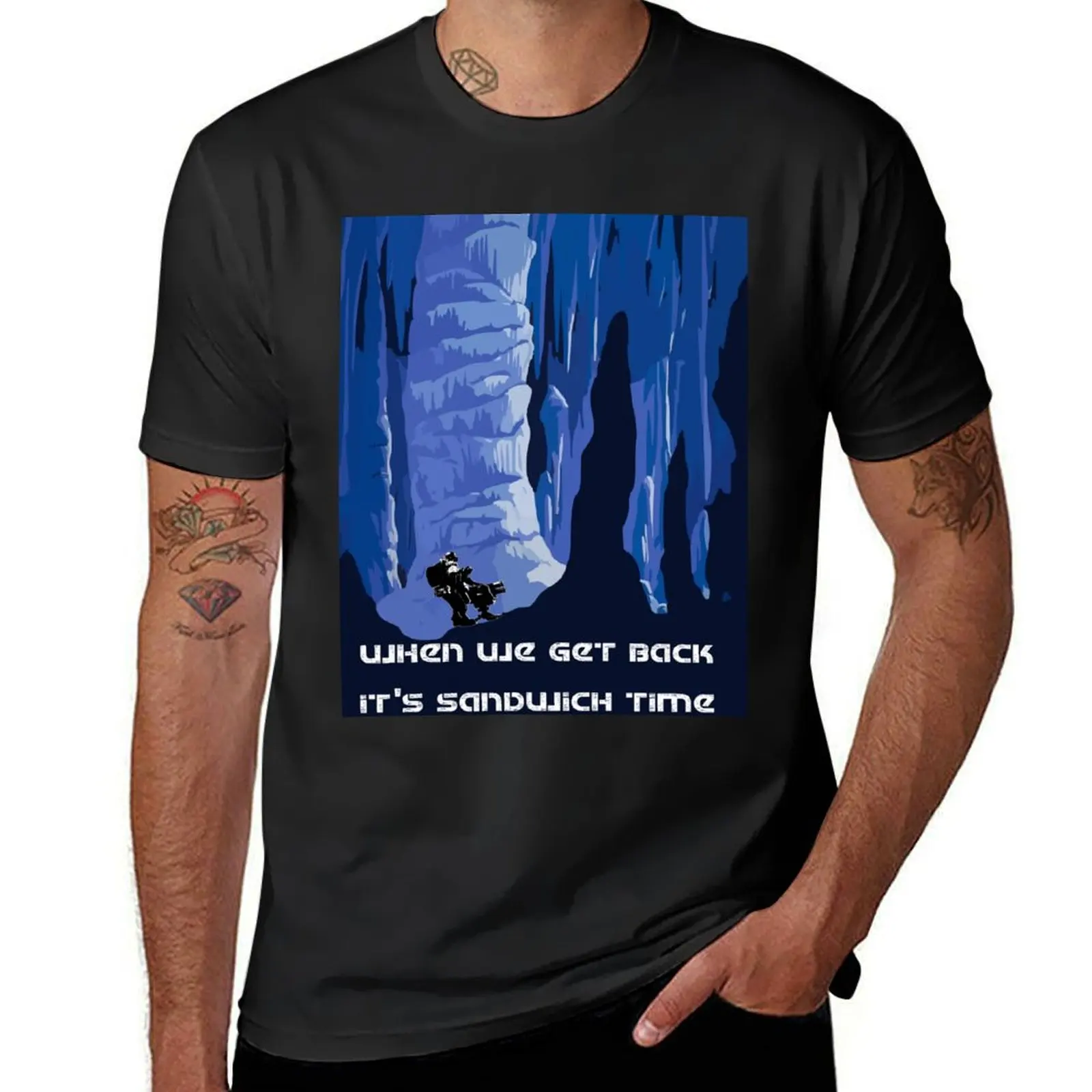 

It's Sandwich Time! - Deep Rock Galactic T-Shirt korean fashion oversized fitted t shirts for men
