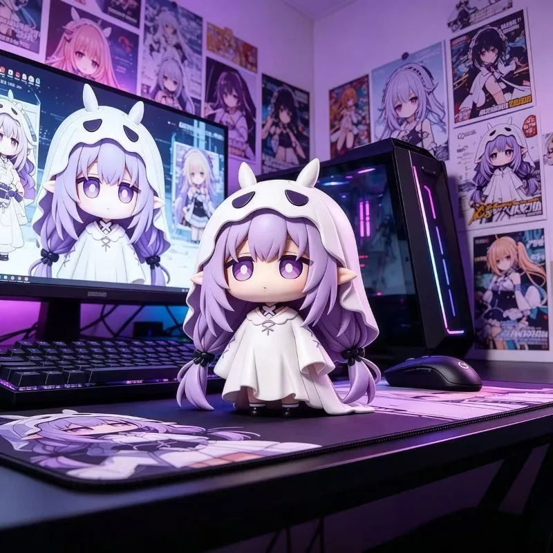 5cm Spiel Honkai Star Rail Castorice Kawaii Q-Version Peripheriemodell Desktop-Ornament Statue für Fans Sammlerstück Geburtstagsgeschenk – Detail 5