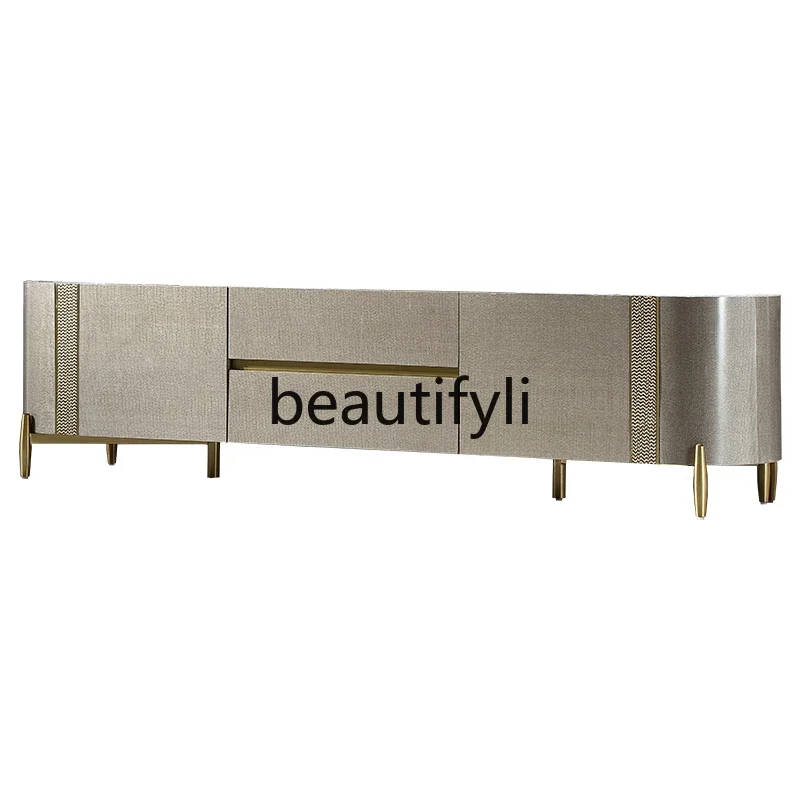 

Modern, solid wood TV cabinet floor cabinet living room high-end fashion furniture