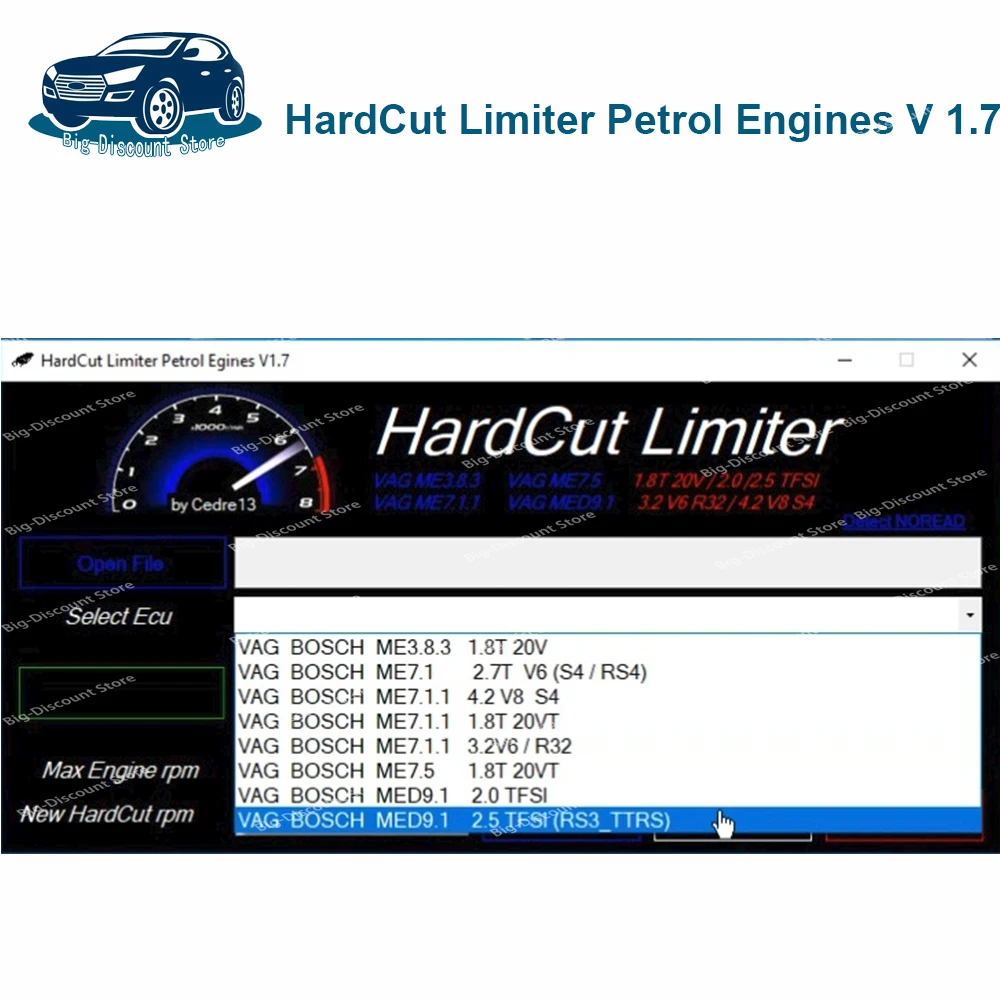 2024 hot sale 6 in1 QLaunchr V1.0.0.5 Hotstartr V1.0.0.1 VMAXR V1.0.0.1 UltraCuttr V1.0.0.3 HARDCUT LIMITER Petrol Engines V1.7