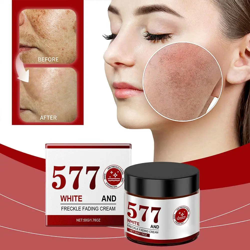 

577 Whitening And Anti Freckle Cream Brighten Skin Tone Improve Dullness Hydration Moisturizing Lightening Essence Cream