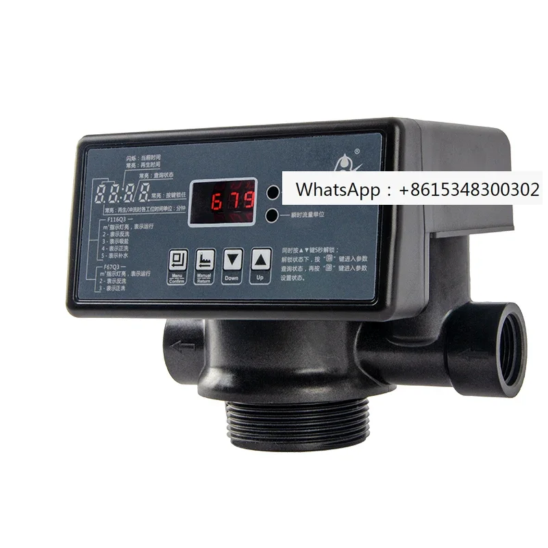 Factory Direct Wholesale Automatic Water Softener Runxin Control Diaphragm Filter Solenoid Water Valve