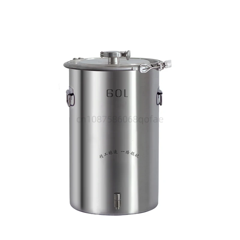 12L/20L/35L/60L Alcohol Distiller Copper Tube Moonshine Still Spirits Home Brew Wine Making Kit Stainless Steel Oil Boiler