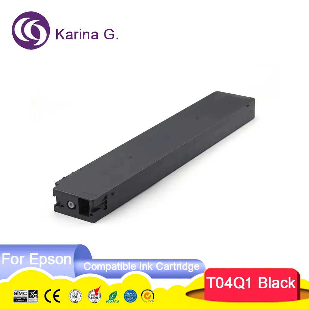 Imagem -05 - Cartucho de Tinta Preto Compatível Premium para Epson Workforce Enterprise Wf-m20590 Wf-m20590f Wf-m21000 T04q1 T04q T04q100