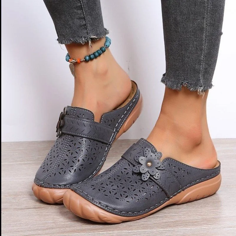 Sandalias Mujer Summer Sandals Women Shoes Women Summer Footwear Hollow Round Toe Flip Flops Beach Shoes Platform Ladies Sandals