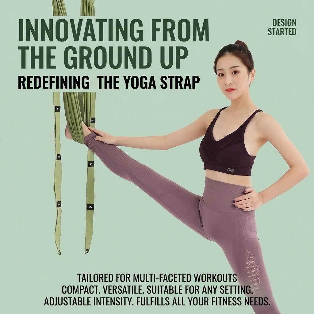 Door Anchor Aerial Yoga Hammock Stretch Band Anti-Snap Backbend Inversion Belt Adjustable Flexibility Trainer for Home Fitness