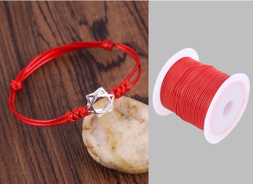 Waxed Cord Rope PU Leather Thread