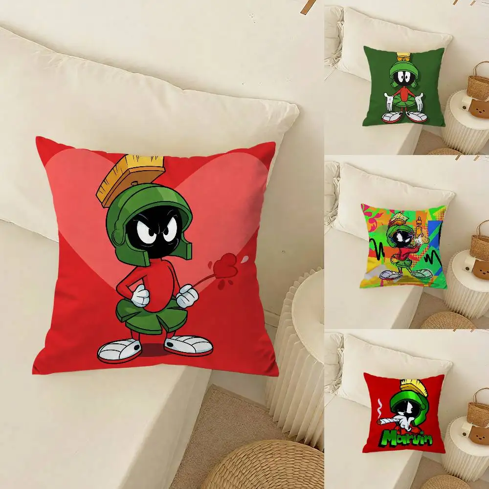 

Аниме Kawaii M-Marvin the M-Martian наволочка плюшевая хлопковая удобная для дивана-кровати шелковистая элегантная невидимая молния украшения на заказ