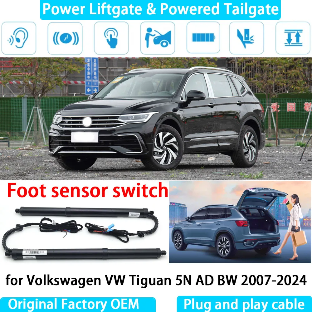 

for Volkswagen VW Tiguan 5N AD BW 2007-2024 Automatic Electric Power Liftgate Powered Tailgate Strut Tail Gate Lift System