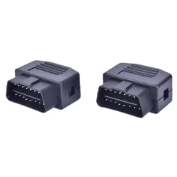 Hot Sale OBD 2 L Type 16 Pin Sockets Connector Plug With Shell And Screw Male Auto Car Connector Cable Wire Car Accessories