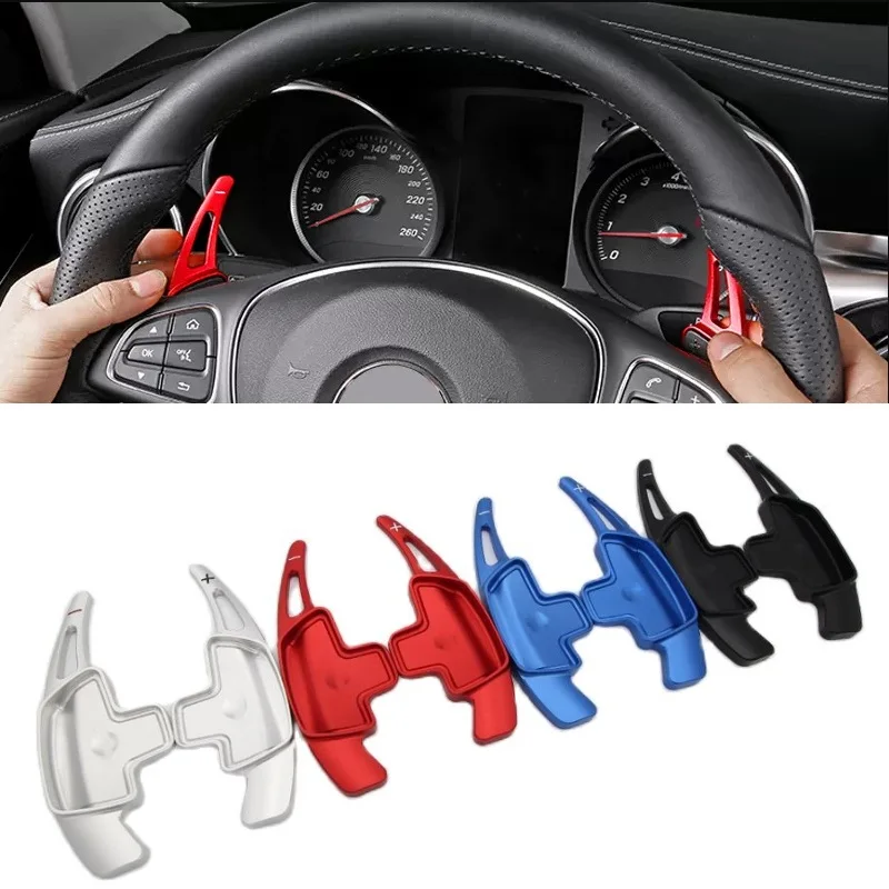 

Car Steering Wheel DSG Paddle Extension Shift Paddles For Mercedes-Benz C E GLC Class W205 W213 X253 MB C205 A205 C238 S213 C253