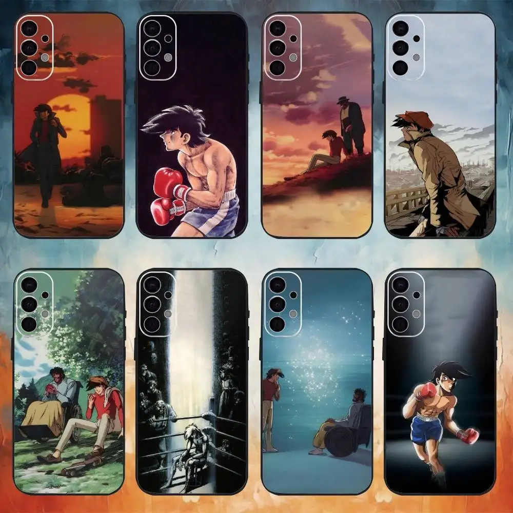 

Anime A-Ashitas No Joe Phone Case For Samsung S25,S24,S21,S22,S23,S30,Ultra,S20,Plus,Fe,Note,10,9,5G Black Cover