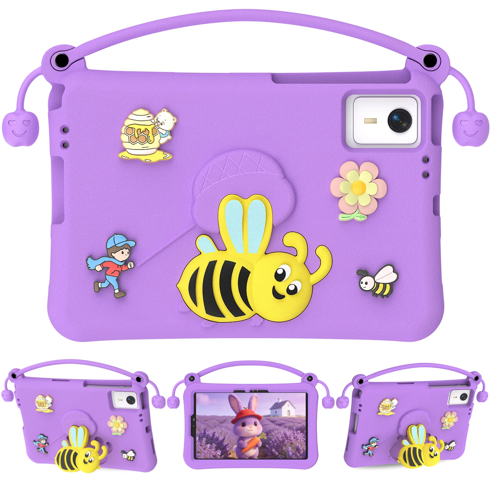 Shockproof Tablet Case Durable Washable EVA Foam Kids-Friendly Protective Cover for Lenovo Redmi Xiaomi HUAWEI 11-inch Tablets