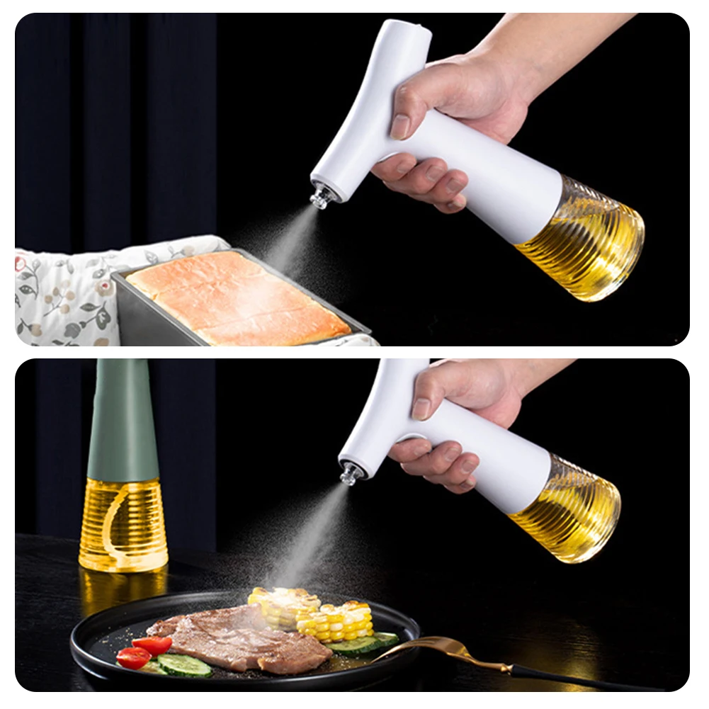 240ml Electric Olive Oil Sprayer Bottle Dispenser Kitchen Oil Bottle Soy Sauce Vinegar Storage Bottle Electric Oil Dispenser view 2