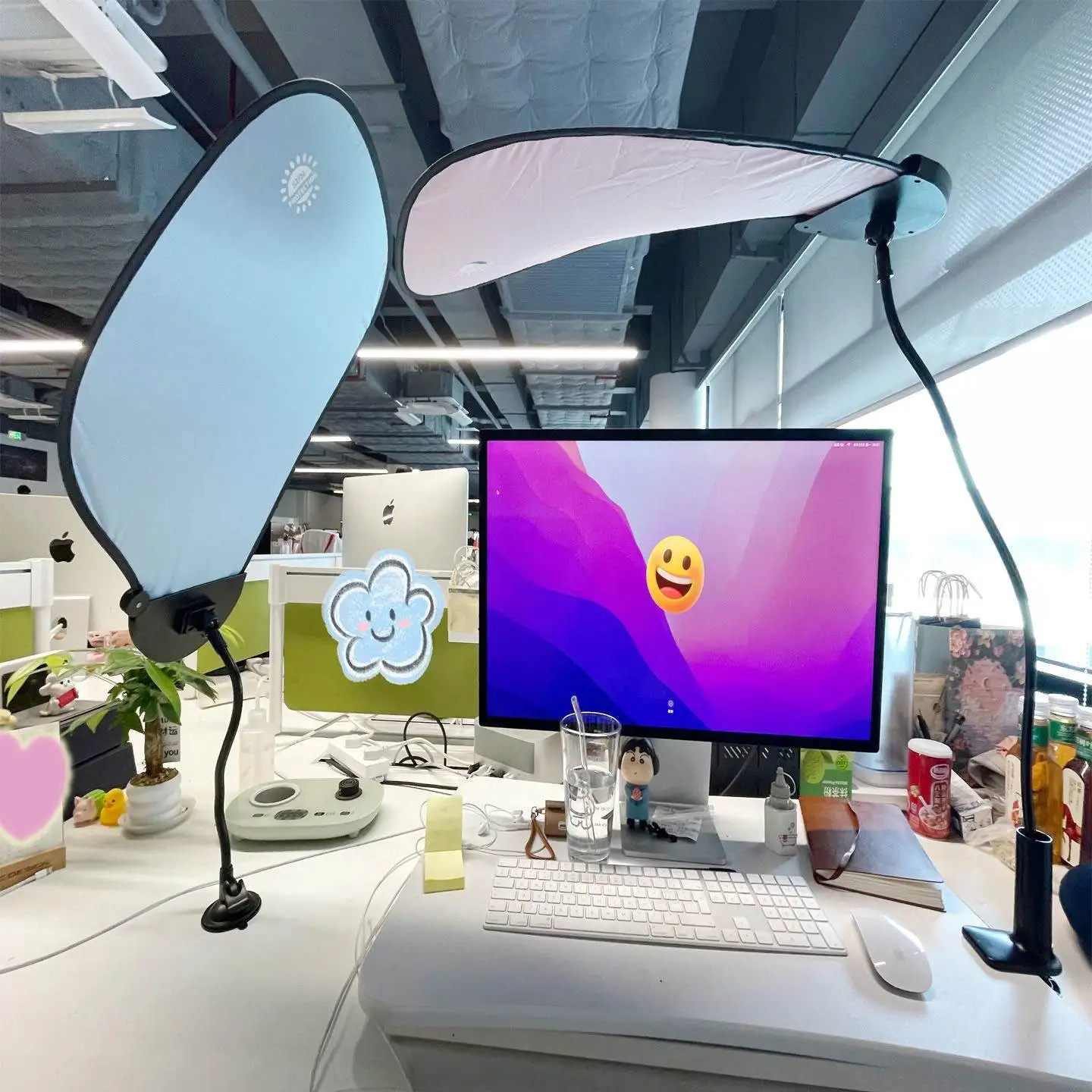 

Office Workstation Light Blocking Board Sunshade Heat Protection Special Tool for Office Air Conditioner Windshield