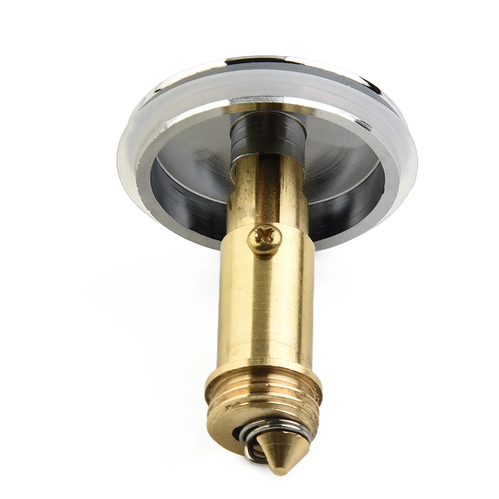 High Quality Sink Plug Spring Bolt Chrome Clack Spring Bolt Gold Wastes 38MM For Most Bathroom Basin For Bathtub