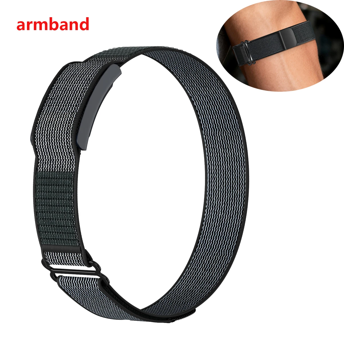 Armband für Amazfit Helio Fitness Tracker, atmungsaktives Sport-Nylon-Armband, Ersatzarmband, Correa Amazfit Helio Strap