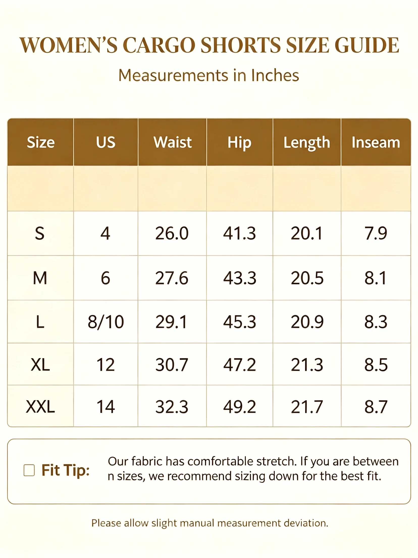 3pcs Women's Cargo Bermuda Shorts, Elastic Drawstring Waist Knee Length Shorts, Lightweight Loose Fit Multi Pocket Casual Summer Shorts for Daily Outdoor Wear
