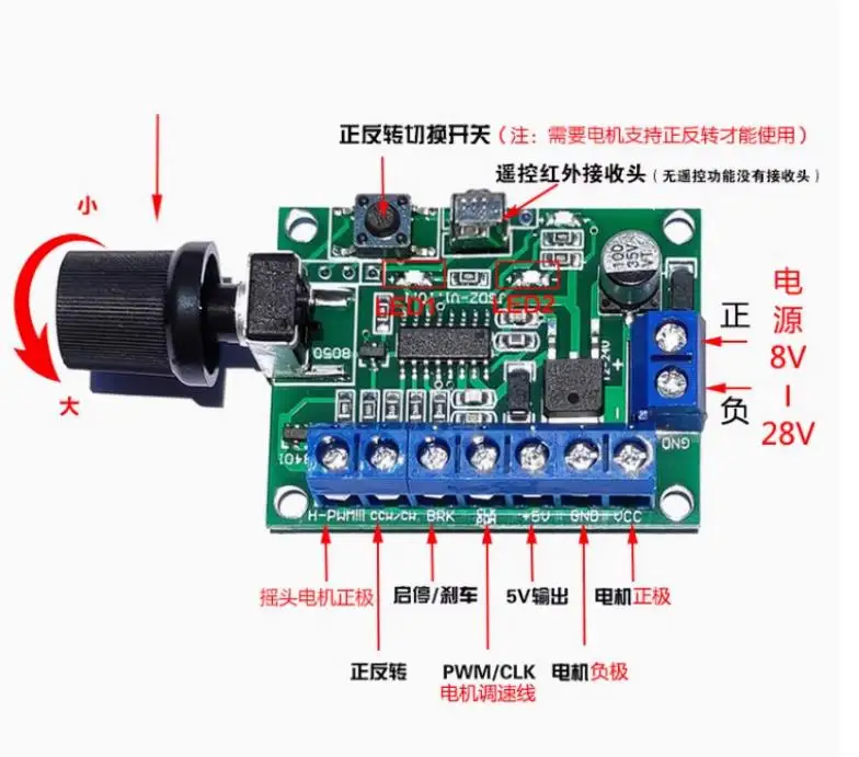 DNQ06M31R12F DC24V 30W 3500rpm External rotor dual ball bearing brushless motor CLK