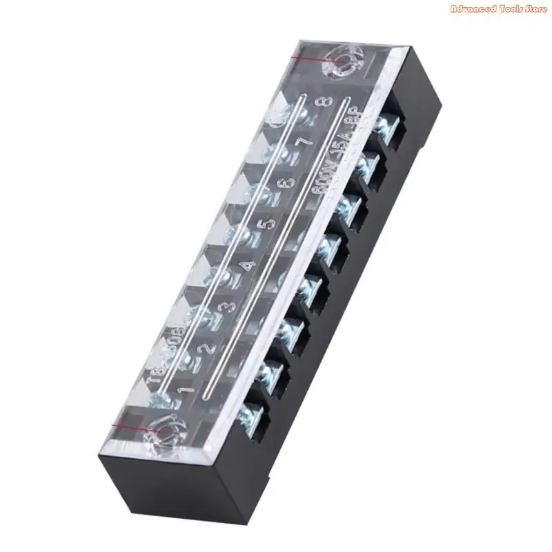 Double Row Strips Terminals Block Connector Cable Barrier Block Terminals Strips W91B