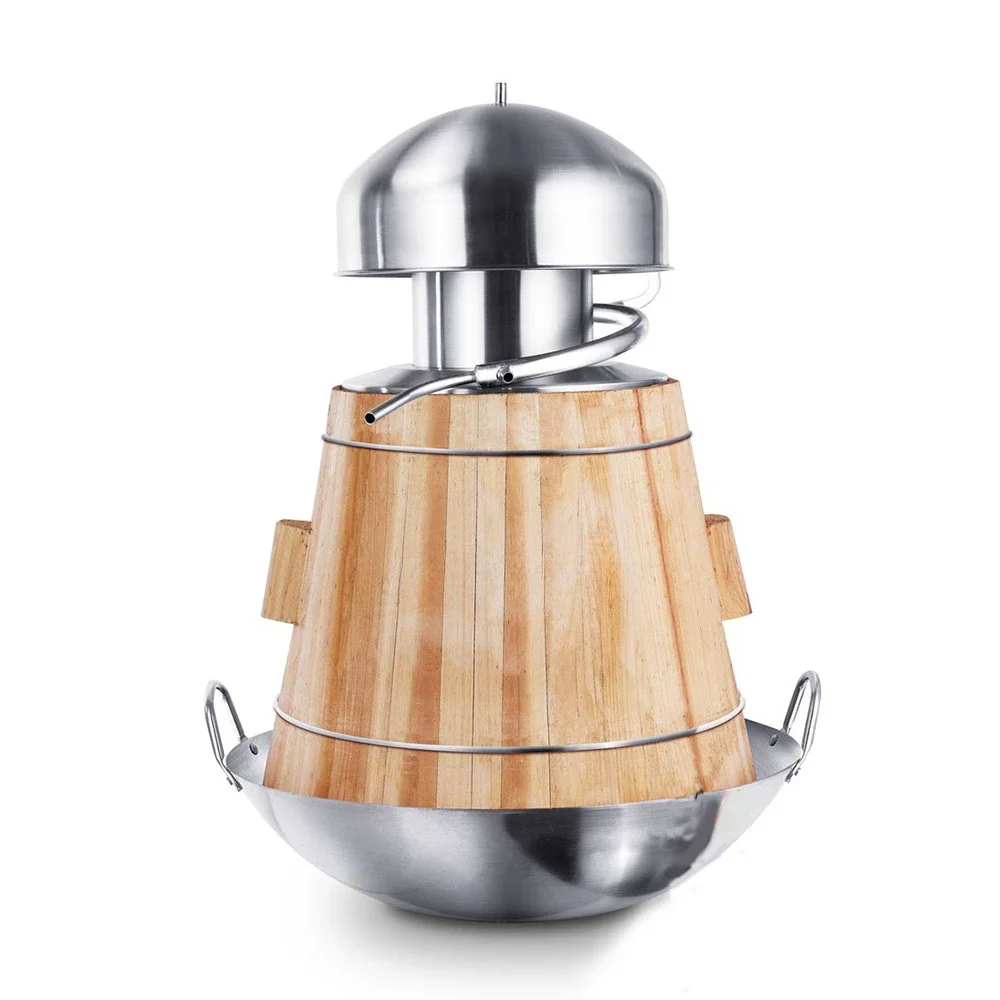 Household Wine Distillation Steamer Automatic Brewing Making Machine Anti-stick Pot Destilateur Alambic