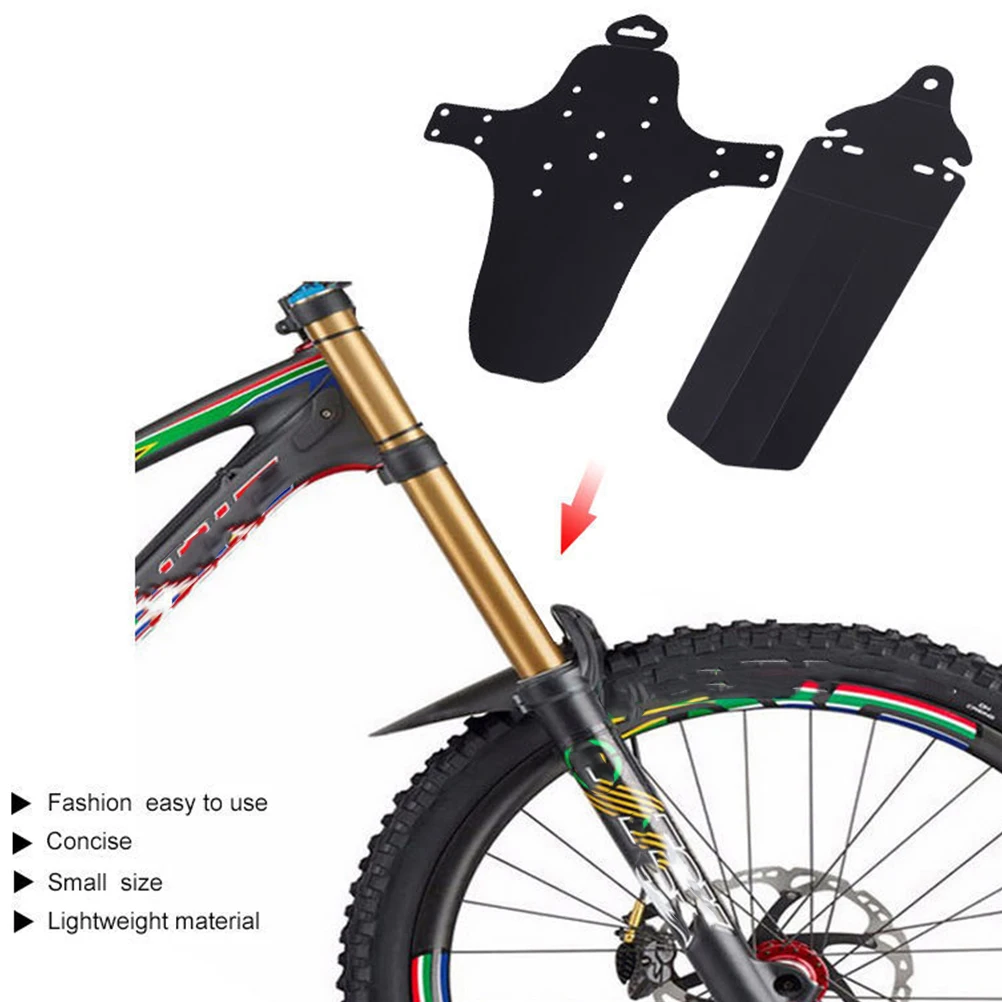 

Bike Mudguard Front Rear 3D Flexible Design For Road Cycling Protection Against Muck Dirt Water Rain Riding
