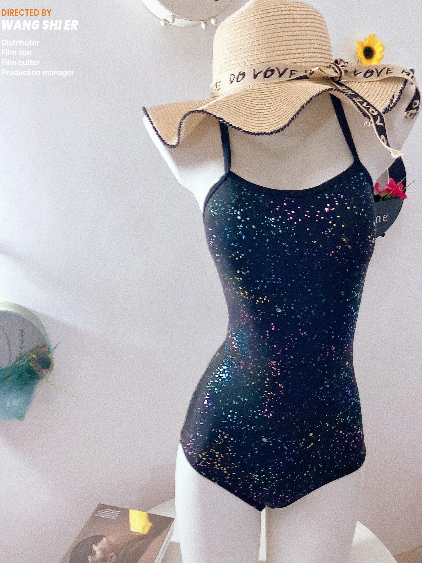 Traje de Baño de Una Pieza, Triangular, para Mujer, de Cetición, Colorido, con Estampado de s, Reductor, Disimula ...