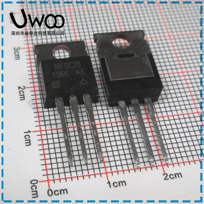 100%Original New  IRFBC20PBF 2.2A 600V TO220  IRFBE30PBF IRFBE30 800V 4.1A TO-22